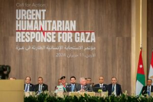 Jordan hosts summit on humanitarian response to Gaza