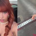 Yeri Mua denuncia que le poncharon las llantas de su camioneta tras pasar por una caseta en CdMx: «Cosas que no pasarían en mi pueblo»