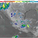 Continúan las lluvias fuertes en el noreste, este, centro y sur de México